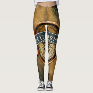 Leggings Légumineuses à boussole du Nord