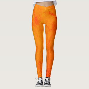 Leggings Légumineuses à croûte orange