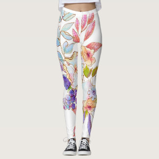 Leggings Légumineuses à fleurs