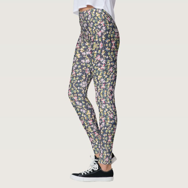 Leggings Légumineuses à fleurs de farine (Gauche)