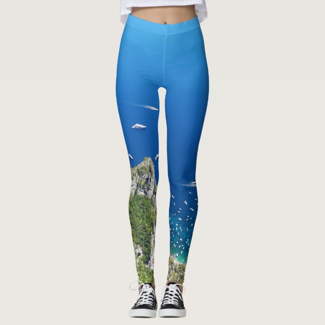 Leggings Légumineuses à la Capri pour femmes (Devant)