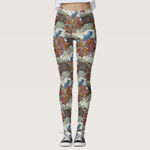 Leggings légumineuses à perles