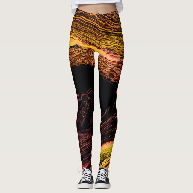 Leggings Légumineuses à perles vives (Devant)