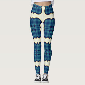 Leggings Légumineuses à tarte bleuté