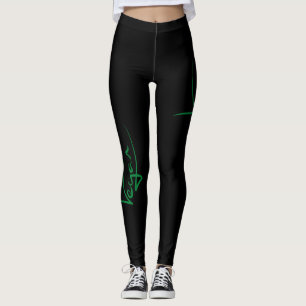Leggings Légumineuses avec signature végétale
