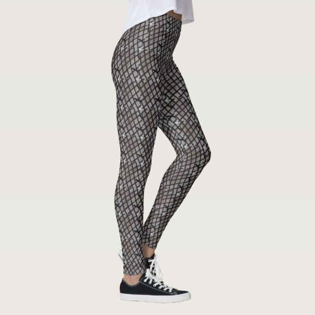 Leggings Légumineuses crosshatch (Droite)