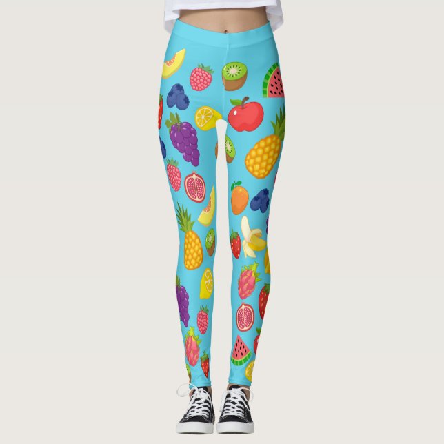 Leggings Légumineuses de fruits Légumineuses Tutti Frutti (Devant)