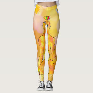 Leggings Légumineuses de méditation de Chakra