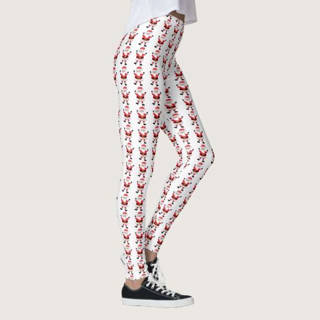 Leggings Légumineuses de Père Noël (Droite)