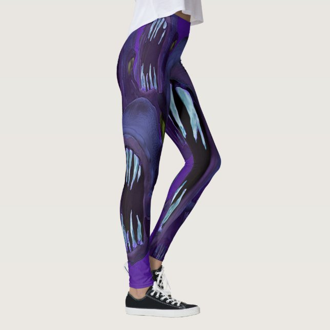 Leggings Légumineuses de poisson affamées (Droite)