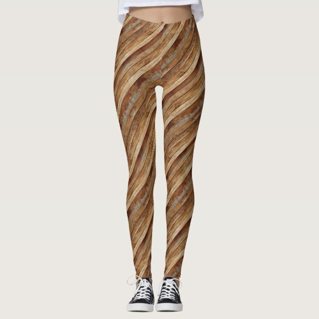 Leggings Légumineuses en bois (Devant)