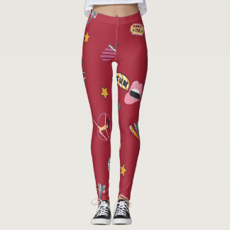 Leggings Légumineuses motifs de cirque