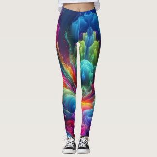 Leggings Légumineuses multicolores