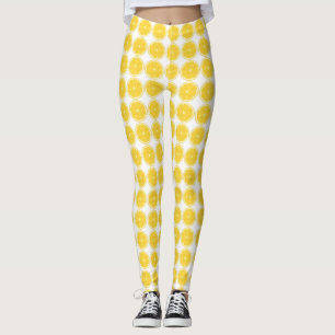 Leggings Légumineuses - Tranches de citron 2