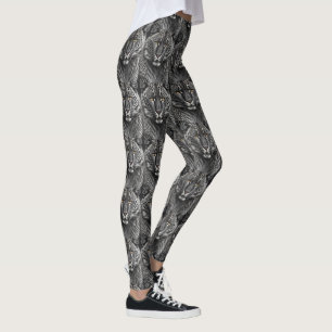 Leggings Léopard des neiges