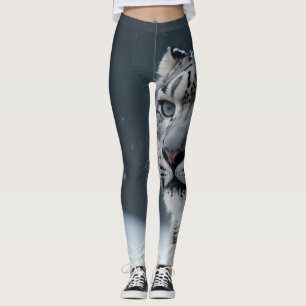 Leggings Léopard des neiges