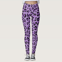 Leopard Print, Léopard Spots, Purple Leopard