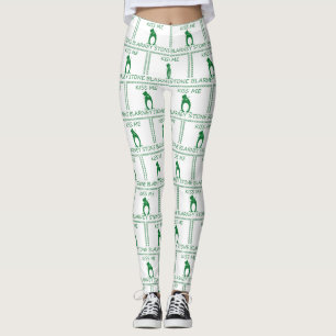 Leggings Leprechaun de St. Patty m'embrasse Pierre de Blarn