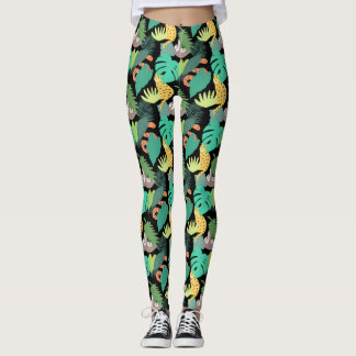 Leggings Les animaux de la jungle