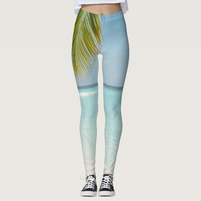 Leggings Les animaux marins mignons (Devant)