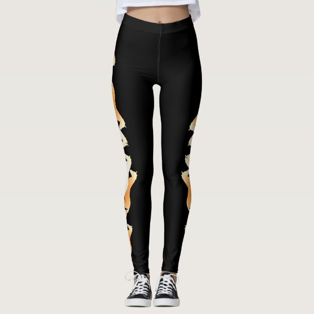 Leggings Les chevaux (Devant)