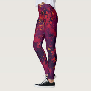 Leggings Les dames du coucher de soleil d'automne