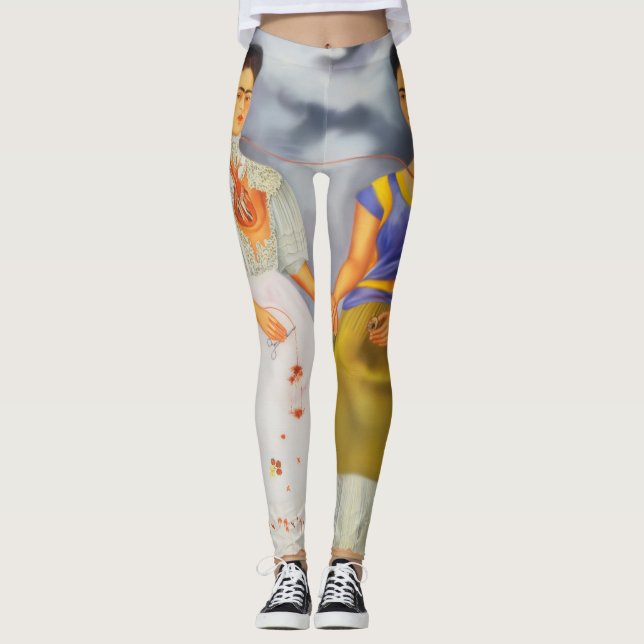 Leggings Les deux Fridas (Devant)