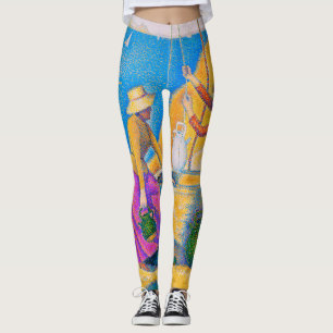 Leggings Les femmes dans le puits, Signac