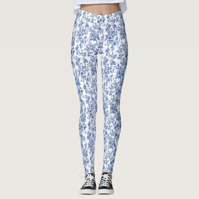 Leggings Les fleurs sont la langue la plus belle du monde (Devant)