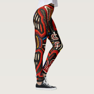 Leggings Les guêtres de Mola sont boho, de style bohème et