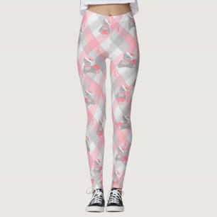 Leggings Les guêtres roses de ruban de vacances établisse