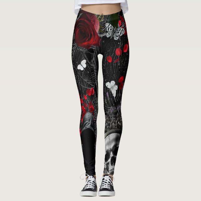Leggings Les jambes des femmes hantent Adeline Zade Meadows (Devant)