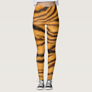 Leggings Les légendes de la fourrure rayée de tigres amusan