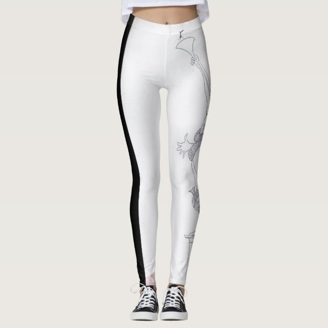 Leggings Les leggins de serpent (Devant)
