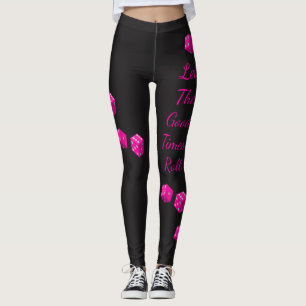 Leggings Les matrices de rose de Las Vegas ont laissé le