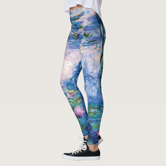Leggings Les nénuphars de Monet (Gauche)