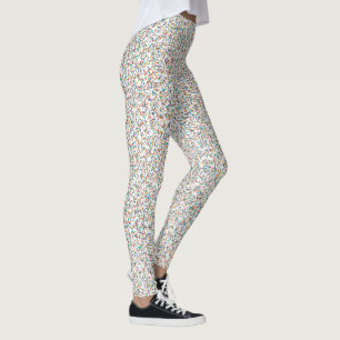Leggings Les points pleins de couleur arc-en-ciel