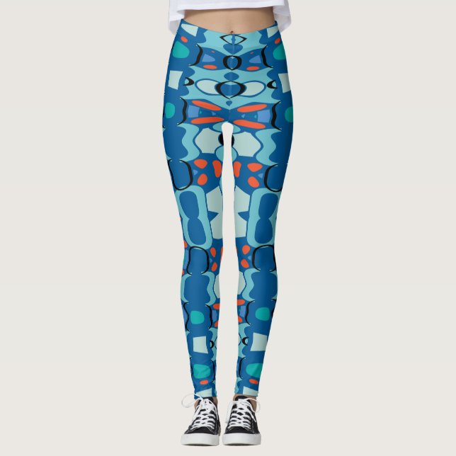 Leggings Les prairies océaniques (Devant)