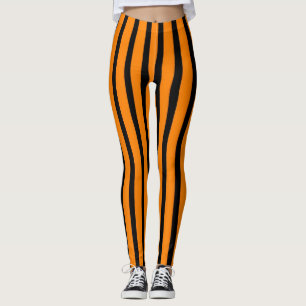 Leggings Les Rayures d'Halloween