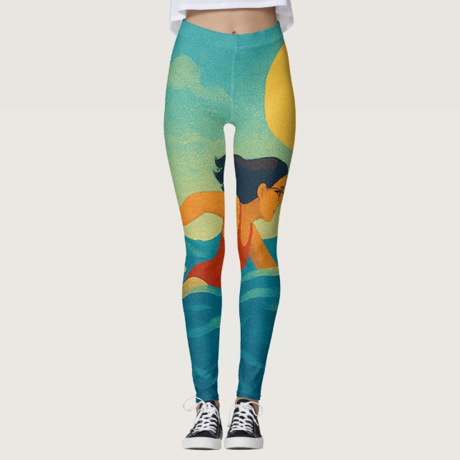 Leggings Les vacances (Devant)