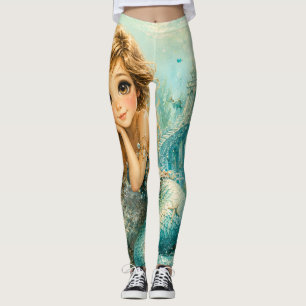 Leggings Les vœux de la sirène se réalisent