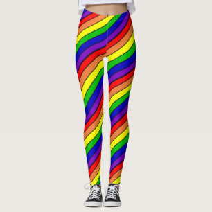 Leggings Lesbian LGBT Pride Arc-en-ciel