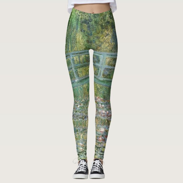 Leggings L'Etang Lily | Peinture vintage française (Devant)