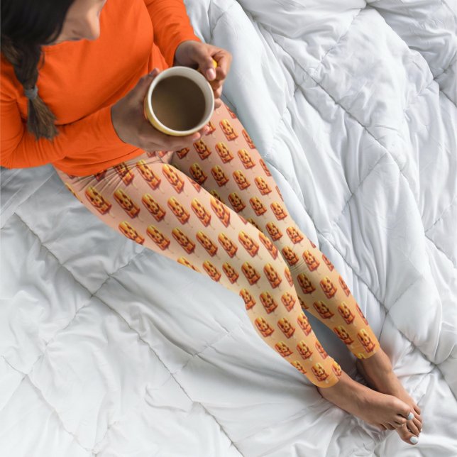 Leggings L'étéween Été Halloween JackoLantern Sucette glacé (Créateur téléchargé)