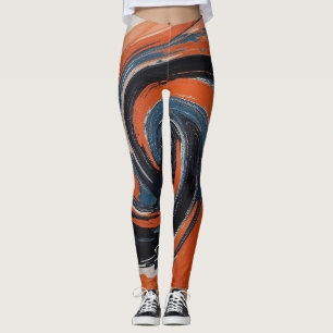 Leggings L'Étreinte du Feu et de l'Eau