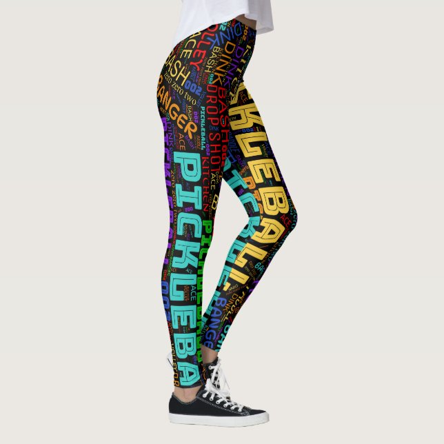 Leggings Lettrage de balle (Droite)