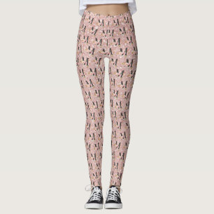 Leggings Lettre M