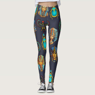 Leggings "L'héritage du pharaon : Motifs égyptiens antiques