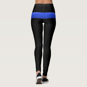 Leggings Ligne bleue mince
