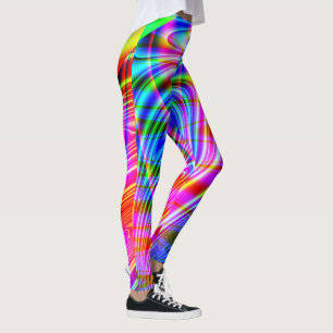 Leggings Ligne Bleue Mince - Légendes Mémerisantes